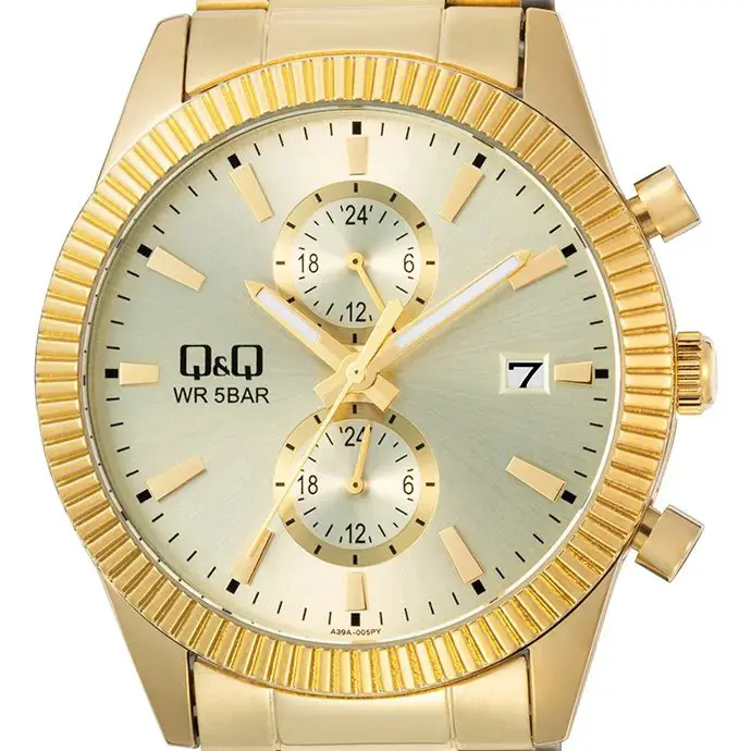Ceas analogic bărbătesc Q&Q Chronograph - A39A-005PY - image 1