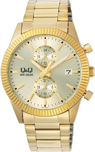 Ανδρικό αναλογικό ρολόι Q&Q Chronograph - A39A-005PY
