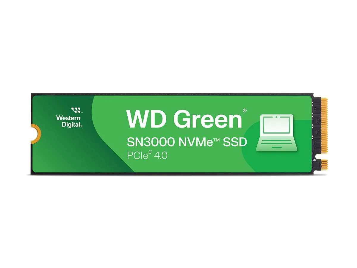 WD Green SN3000 NVMe SSD 500GB M.2 2280 POWERED BY SANDISK