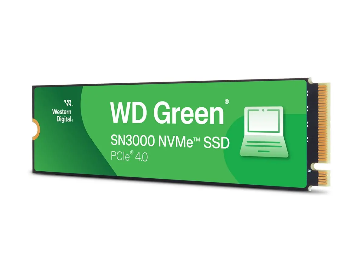 WD Green SN3000 NVMe SSD 500GB M.2 2280 POWERED BY SANDISK - image 1