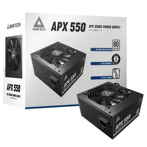 Montech захранване PSU 550W - APX - 80 Plus White - image 4