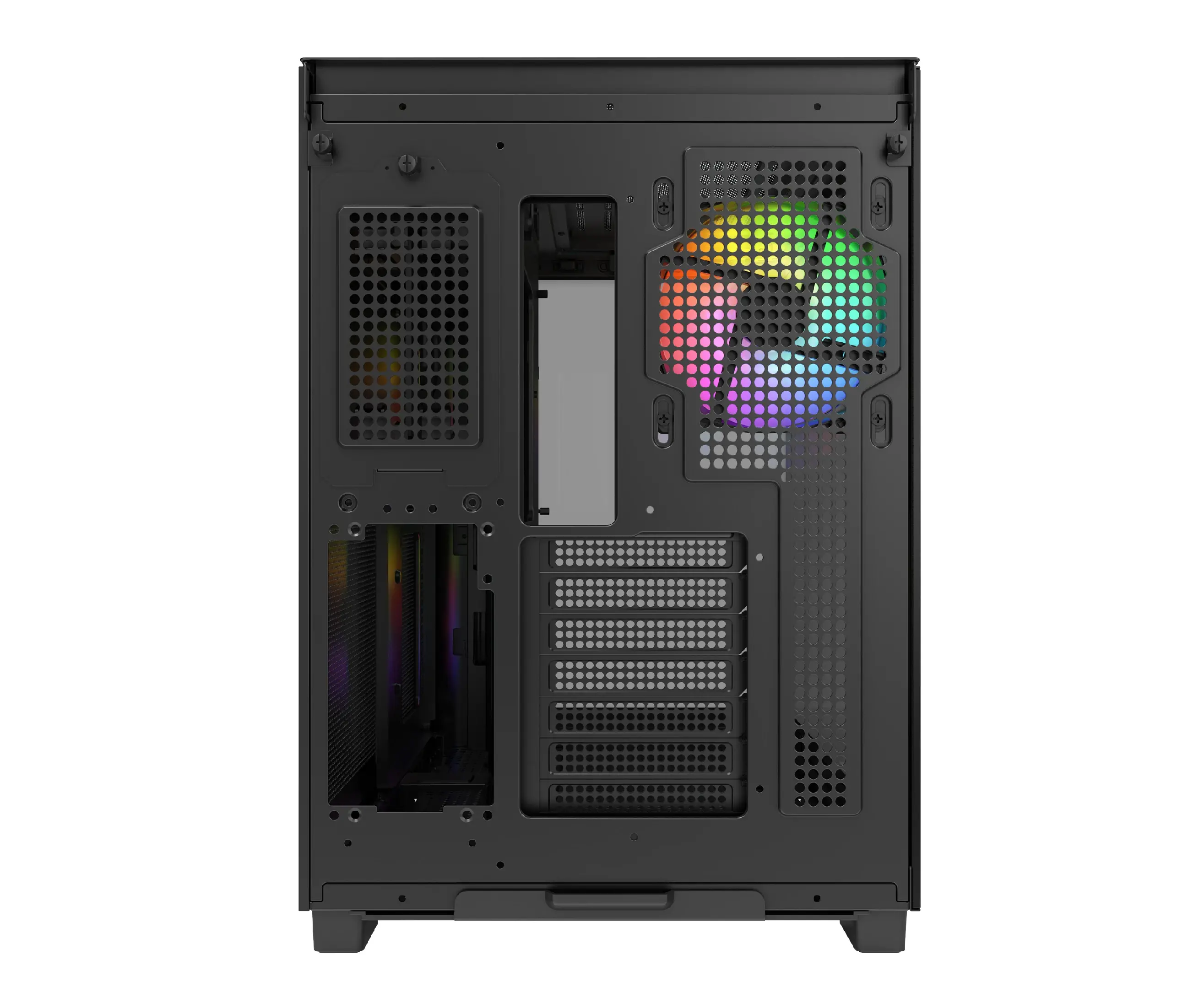 Montech кутия KING 65 Pro, Dual Chamber Mid-tower Case, 3 ARGB Fans, Black - image 11