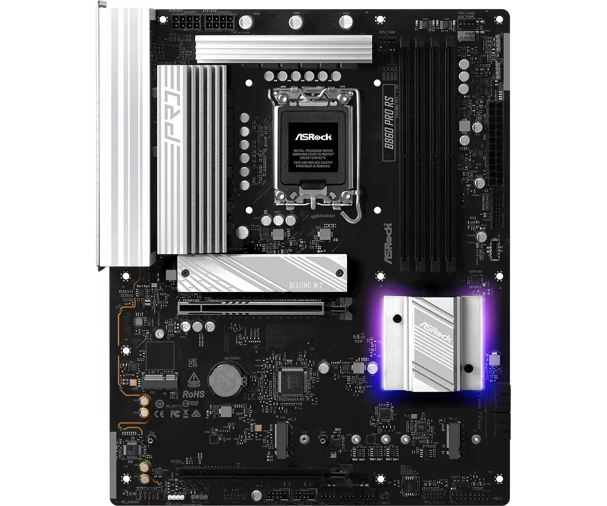 Placă de bază, ASROCK B860 PRO RS /LGA1851 - image 1