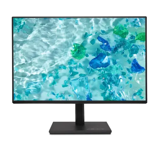Монитор, Acer Vero B247YGbmiprx, 23.8" IPS LED, ZeroFrame FHD (1920x1080) AG, 4ms (GTG), 120Hz, 100M:1, 1500:1, 250nits, 99% sRGB, Flicker-Less, BlueLightShield,HDMI, VGA, DP, Speakers 2x2W, Audio In/Out, ERGOstand, TUV, Energy Efficiency Class C, VESA, Black