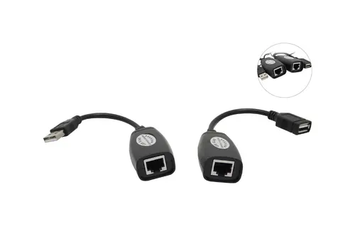 VCom extensie USB prin LAN - USB AM / AF - CU824