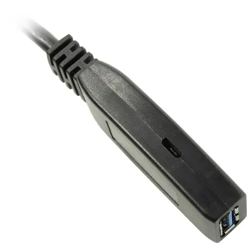 VCom Кабел удължение USB 3.0 AM / AF Active Extension Cable 5M Black - CU827A-5.0m - image 4