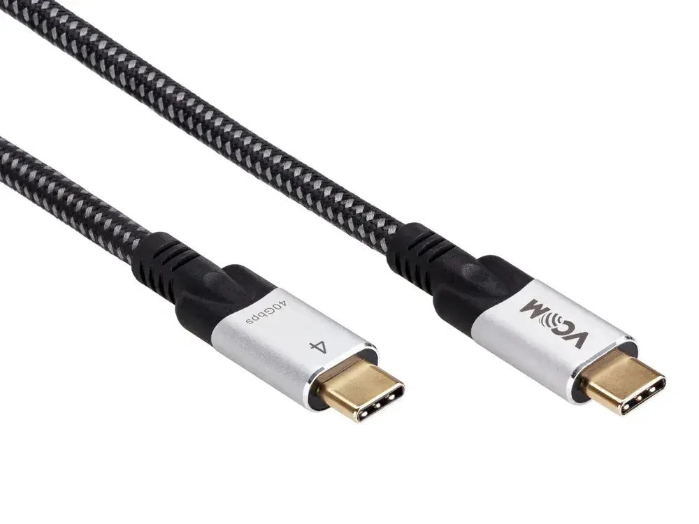 VCom καλώδιο USB4.0 USB-C/USB-C 40Gbps, 240W - CU560-1.2m