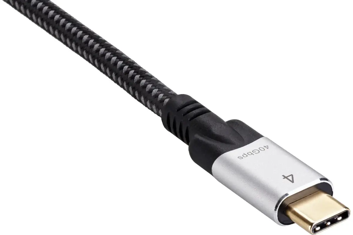 VCom кабел USB4.0 USB-C/USB-C 40Gbps, 240W - CU560-1.2m - image 1