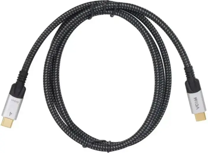 VCom кабел USB4.0 USB-C/USB-C 40Gbps, 240W - CU560-1.2m - image 2