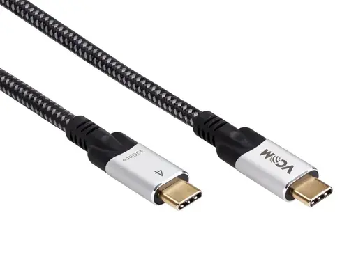 VCom καλώδιο USB4.0 USB-C/USB-C 40Gbps, 240W - CU560-1.2m - 1