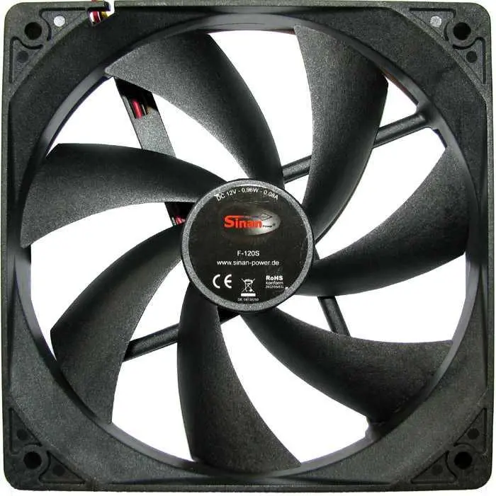 Ventilator Inter Tech 120m Sinan F-120-S - Vrac