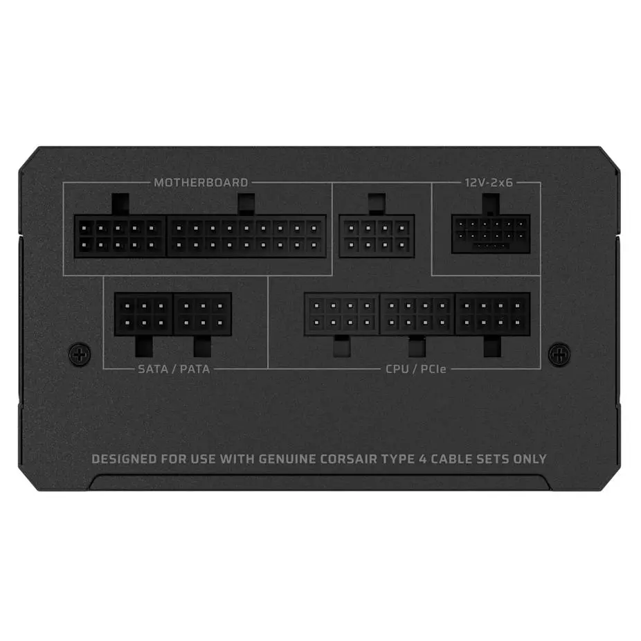 CORSAIR RM1000e, 1000 Watt, ATX 3.1, PCIe 5.1, Cybenetics GOLD Certified, Fully Modular - image 1