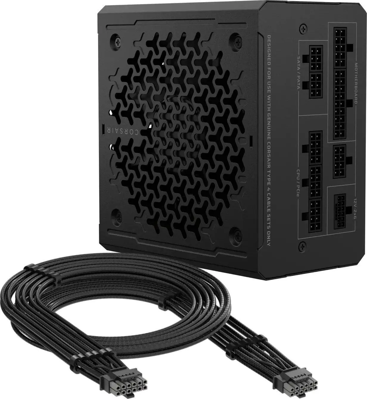 CORSAIR RM1000e, 1000 Watt, ATX 3.1, PCIe 5.1, Cybenetics GOLD Certified, Fully Modular - image 4