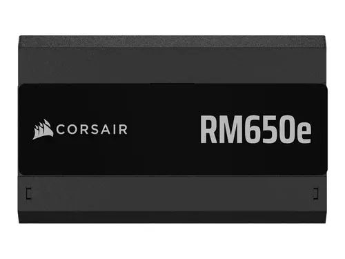 CORSAIR RM650e, 650 Watt, ATX 3.1, PCIe 5.1, Cybenetics GOLD Certified, Fully Modular