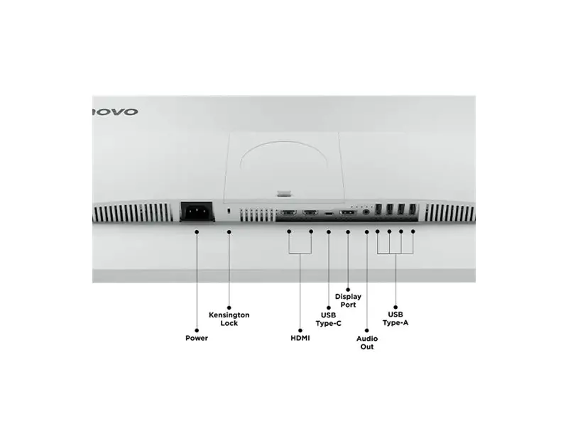 LENOVO L27h-4A 27inch IPS QHD 100Hz 350cd/m2 4ms HDMI DP USB Type C PD75W HUB USB Speakers Height - image 6