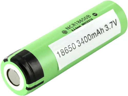 Επαναφορτιζόμενη μπαταρία PANASONIC NCR18650-B, 18650, 3400mAh, Li-ion - 1
