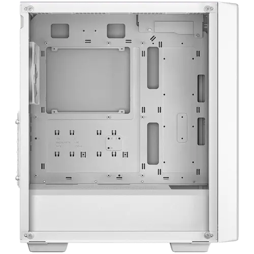 DeepCool CC560 MESH WH V2, Mid Tower, Mini-ITX/Micro-ATX/ATX, 2xUSB3.0, 1xAudio, 4x120mm Pre-Installed ARGB Fans, Tempered Glass, Mesh Panel, White, R-CC560-WHAMA4-G-2 - image 2
