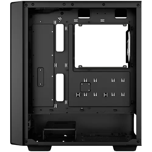 DeepCool CC560 MESH V2, Mid Tower, Mini-ITX/Micro-ATX/ATX, 2xUSB3.0, 1xAudio, 4x120mm Pre-Installed ARGB Fans, Tempered Glass, Mesh Panel, Black, R-CC560-BKAMA4-G-2 - image 3