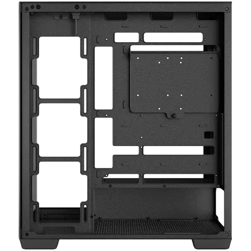 DeepCool CG580, Mid Tower, Mini-ITX/Micro-ATX/ATX, Rear Connector support, 2xUSB3.0, 1xAudio, Tempered Glass, Mesh Panel, Black, R-CG580-BKNDA0-G-1 - image 2
