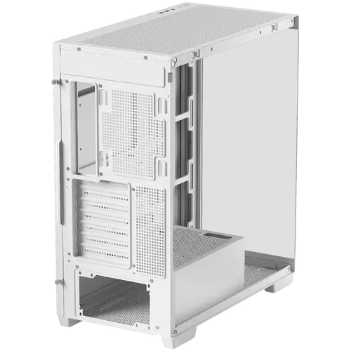 DeepCool CG580 WH, Mid Tower, Mini-ITX/Micro-ATX/ATX, Rear Connector support, 2xUSB3.0, 1xAudio, Tempered Glass, Mesh Panel, White, R-CG580-WHNDA0-G-1 - image 3