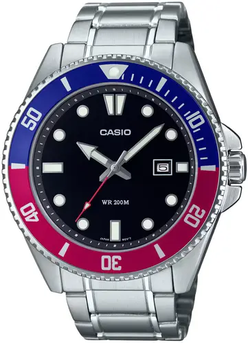 Ανδρικό αναλογικό ρολόι Casio Diving - MDV-107D-1A3VDF