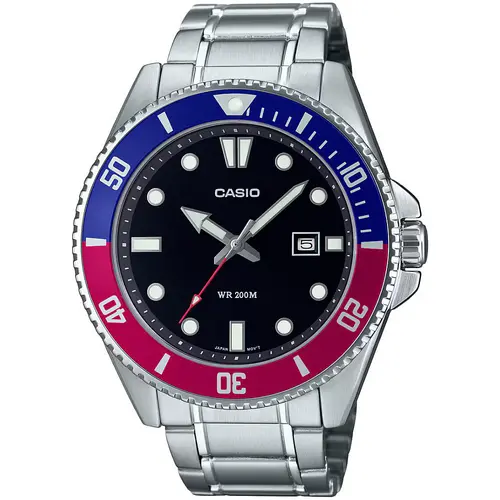 Мъжки аналогов часовник Casio Diving - MDV-107D-1A3VDF