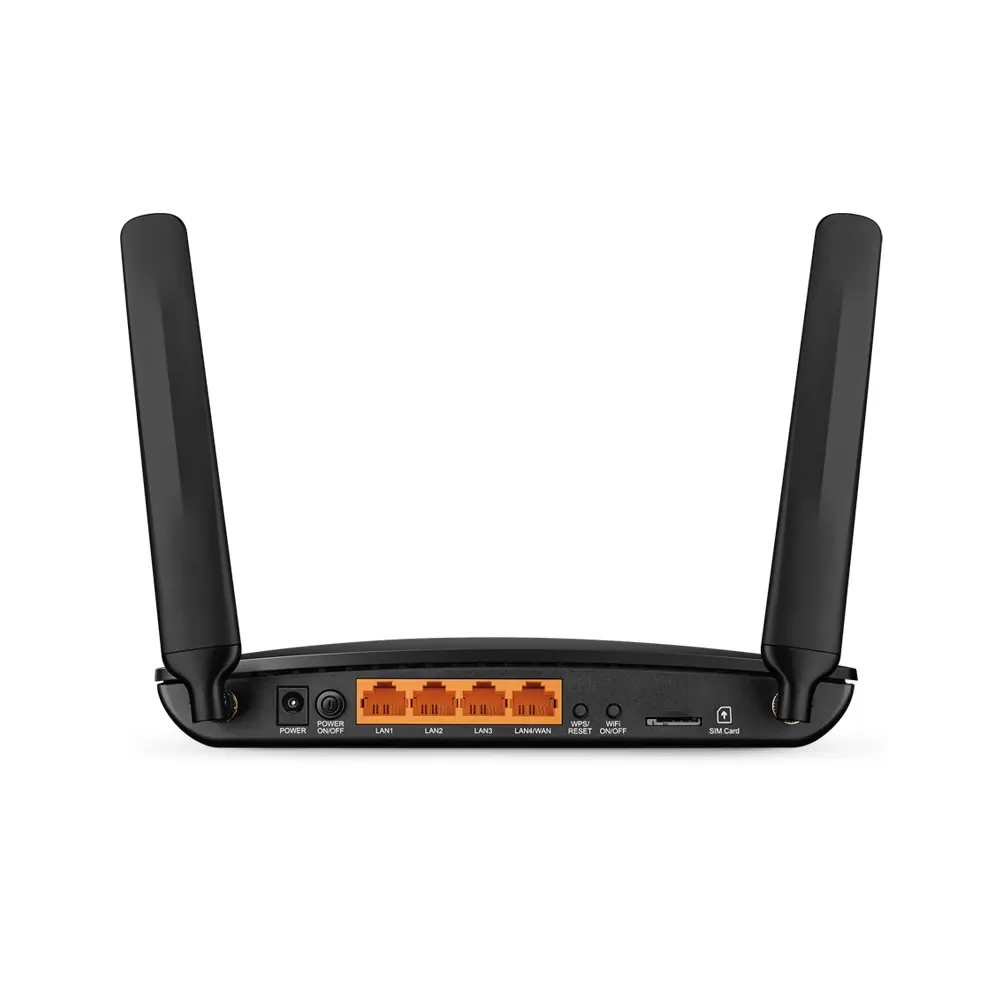 Безжичен рутер TP-LINK TL-MR150, N300, 4G LTE,2 външни антени,настолен - image 2