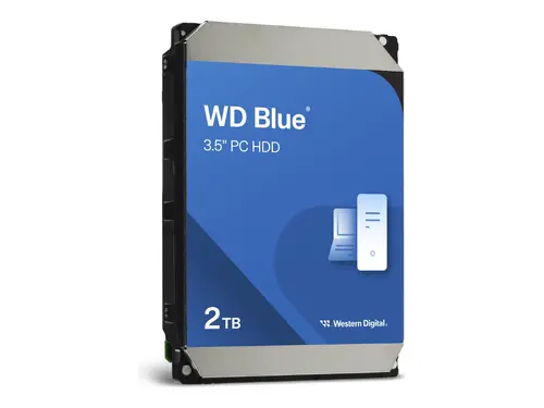 Хард диск WD Blue 2TB, 7200rpm 64MB, SATA3 - WD20EARZ - image 1