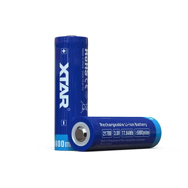 Επαναφορτιζόμενη μπαταρία LiIon 21700 3,7V 4900mAh XTAR
