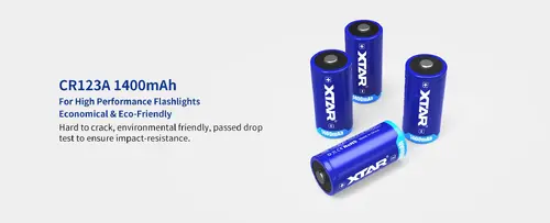 Батерия литиева XTAR CR-123, 3V, Фото - image 1