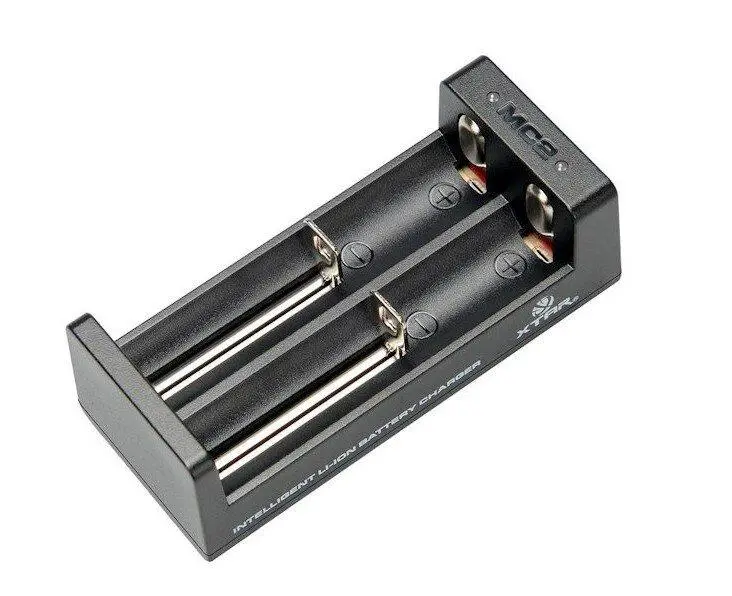 Зарядно у-во XTAR MC2S, USB Micro , Universal Charger, LiIon & NIMH, 18650, CR123, AA, AAA с 2 гнезда