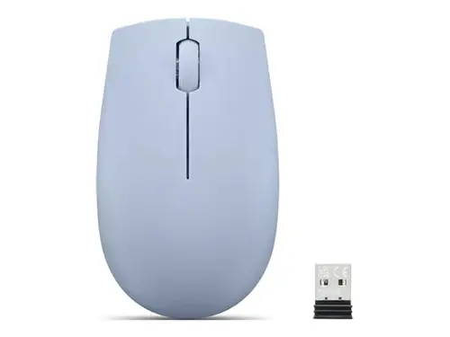 LENOVO 300 Wireless Compact Mouse Frost Blue with battery - image 4