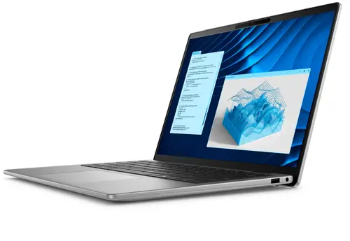 Лаптоп, Dell Latitude 5455, Snapdragon X Plus X1P-42-100 (8cores up to 3.2GHz, NPU up to 45TOPS), 14.0" FHD+ (1920x1200) 300 nits, 16 GB, LPDDR5x, 8448 MT/s, 512 GB SSD PCIe M.2, Intel Integrated, FHD IR Cam and Mic, Wi-Fi 7, Backlit Kb, Win 11 pro, 3Y PS - image 2