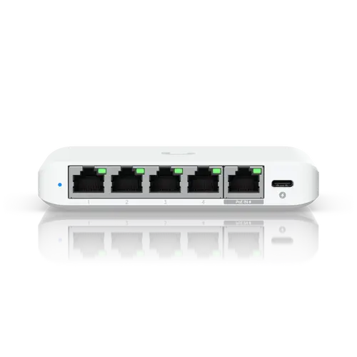 Комутатор Ubiquiti USW-Flex-2.5G-5, 5x 2.5G, PoE+ in, USB-C power - image 2