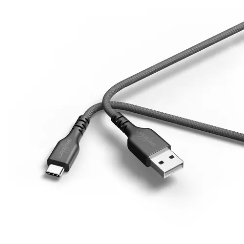 HAMA uRage Καλώδιο USB uFlex, USB-A - USB-C, 2.20 m, μαύρο - 1
