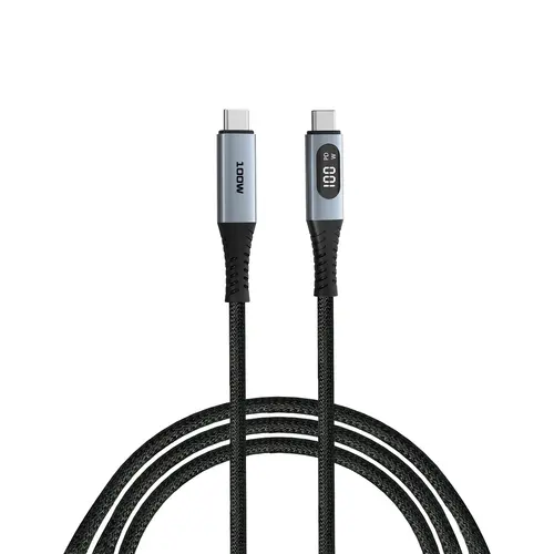 Кабел, Verbatim Sync & Charge USB-C to USB-C 100W Display 120 cm