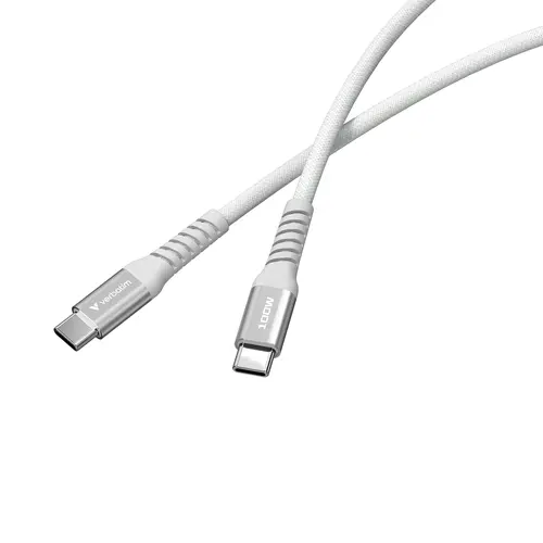Кабел, Verbatim Sync & Charge USB-C to USB-C 100W Magnetic 120 cm - Grey - image 2