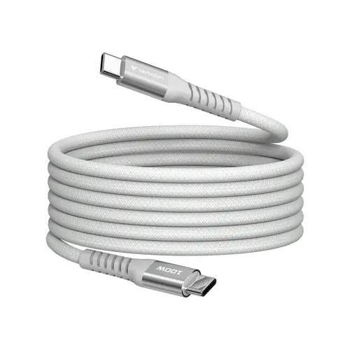 Καλώδιο, Verbatim Sync & Charge USB-C σε USB-C 100W Magnetic 120 cm - Γκρι - 1