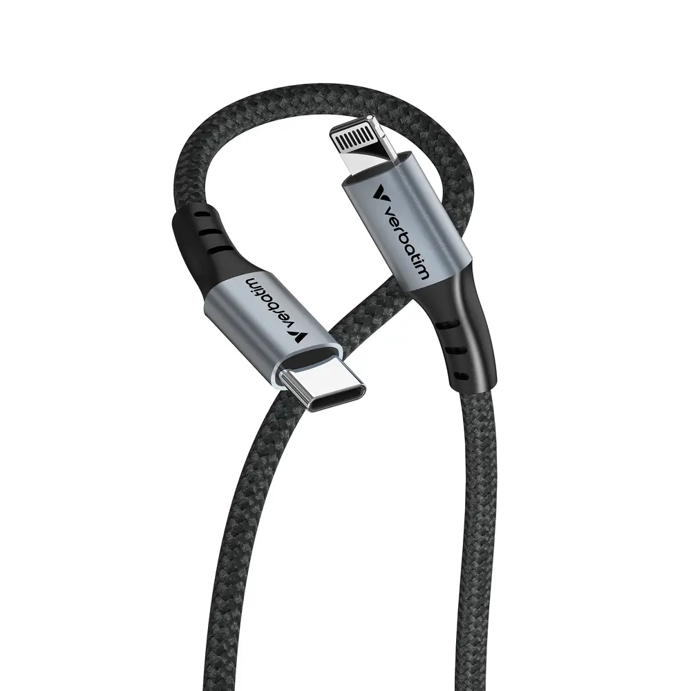 Кабел, Verbatim Sync & Charge USB-C to Lightning 120 cm - image 1
