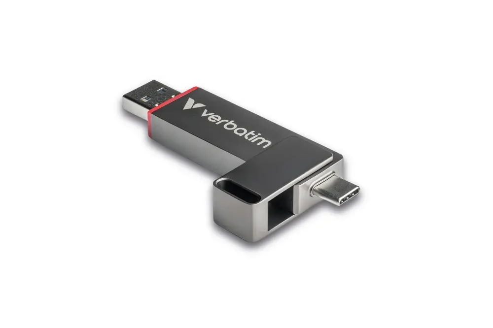 Твърд диск, Verbatim Dual QuickStick USB-C & USB-A USB 3.2 Gen 1 512GB - image 2