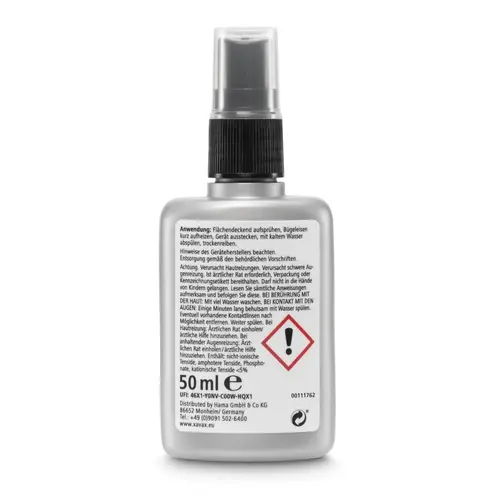 Xavax Spray de curățare pentru fiare de călcat 50 ml - 3