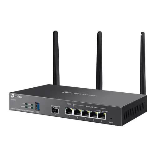 Безжичен Рутер TP-Link ER706W, AX3000 WiFi6,5xGbE WAN/LAN,1xSFP,1x USB3.0, Omada - image 2