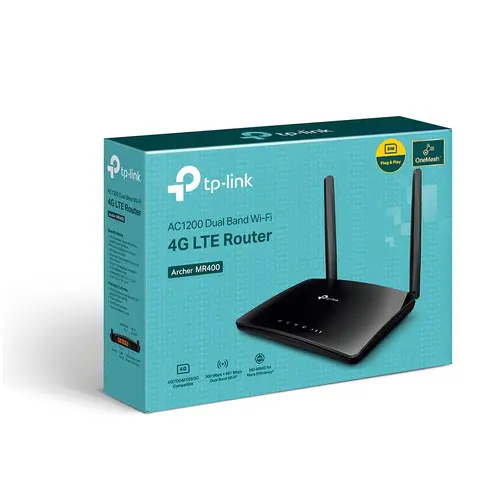 Безжичен рутер TP-LINK Archer MR400, AC1200, 4G Cat4 50/150M, 4 FE ports, SIM - image 5