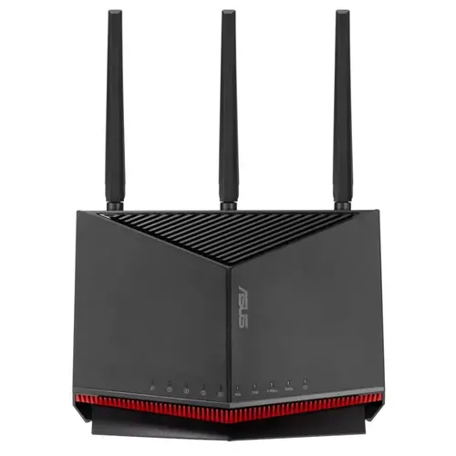 Router, Asus Gaming Wireless Router, RT-BE86U, BE6800, Dual-Band, Procesor Quad-Core 2.6GHz, 256MB/1GB Flash/RAM, 4K-QAM, MLO, port 10G, port Router, Asus Gaming Wireless Router, RT-BE86U, BE6800, Dual-Band, Procesor Quad-Core 2.6GHz, 256MB/1GB Flash/RAM, 4K-QAM, MLO, port 10G, port