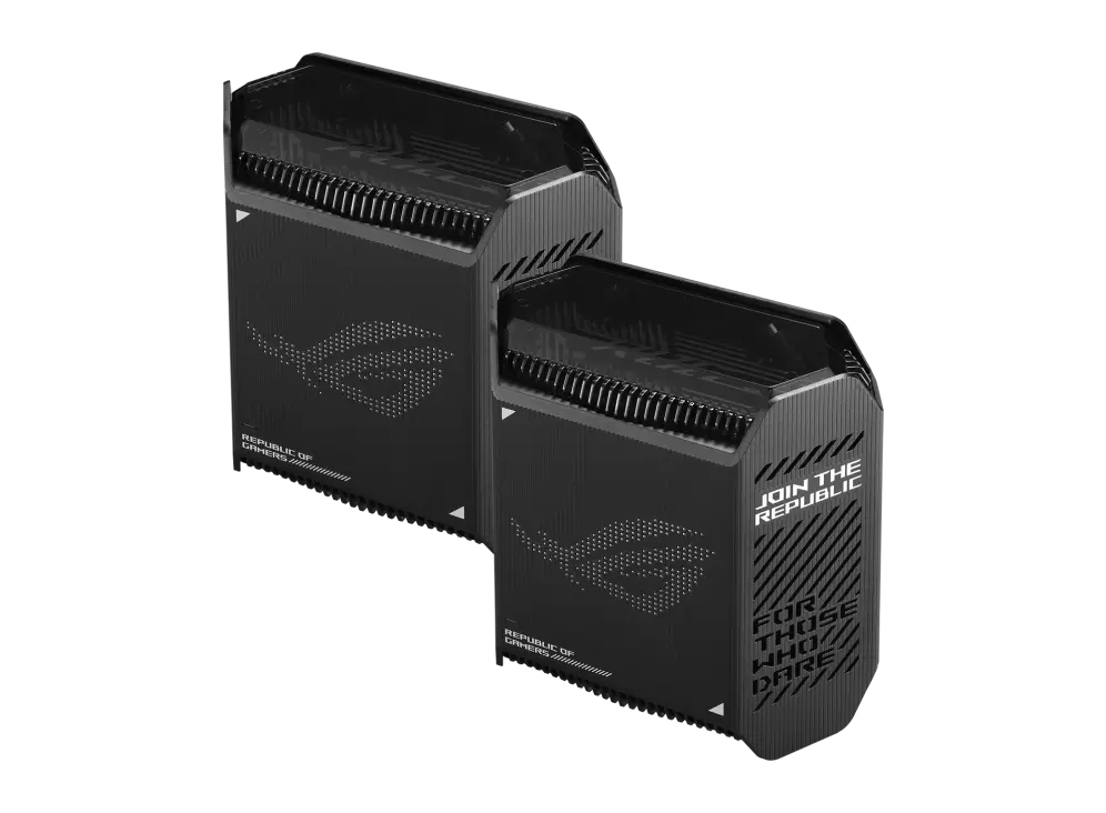 Sistem Mesh, Asus Gaming Mesh WiFi system, ROG Rapture GT6 2PK, AX10000, Tri-Band, până la 540m2, Tri-Core 1.7GHz CPU, 256MB/512MB Flash/RAM, port - image 4