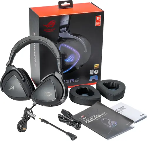Геймърски слушалки ASUS ROG Delta S, USB-C, Aura Sync RGB - image 13