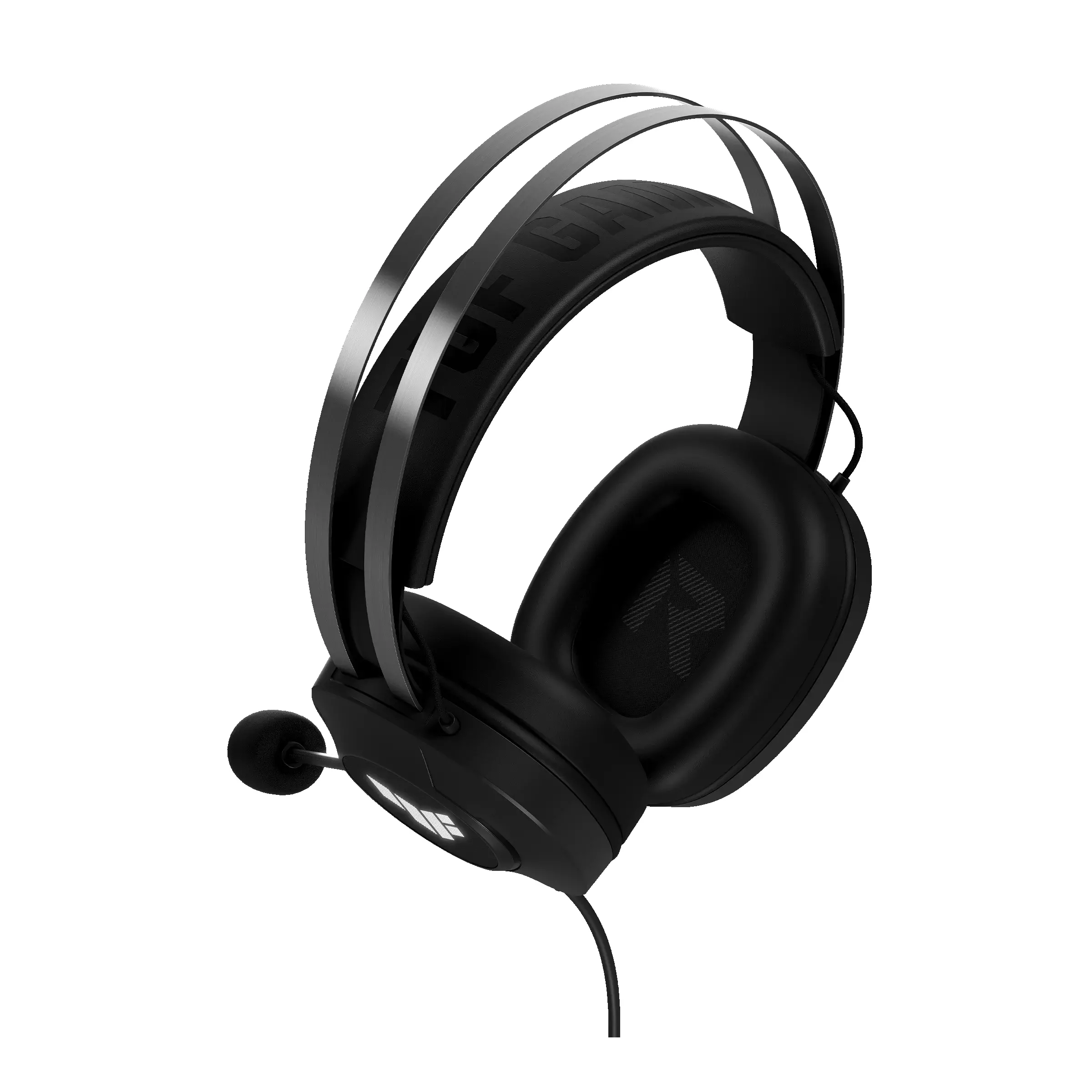 Слушалки, AsusTUF Gaming H1 Gen II Headset (Lightweight 297-g, wired USB-A connection, 40 mm Drivers, Virtual 7.1 Surround Sound, Team-Speak Certified Mic, Durable Ear Cushions, For PC, PS5),Black - image 4