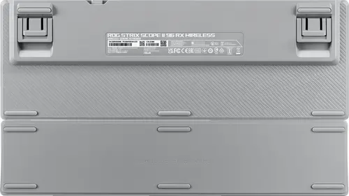 Клавиатура, Asus ROG Strix Scope II 96 Wireless Gaming Keyboard, Tri-Mode Connection, Dampening Foam & Switch-Dampening Pads, Hot-Swappable Pre-lubed ROG NX Snow Mechanical Switches, PBT Keycaps, RGB-White - image 2