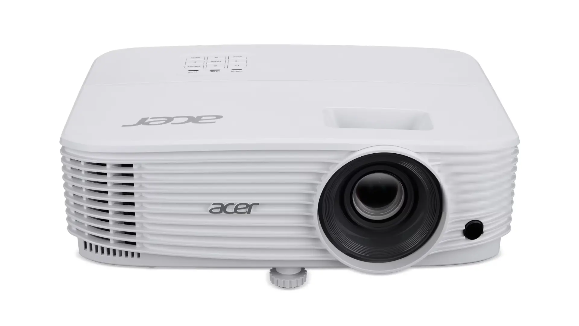 Мултимедиен проектор, Acer Projector X1526, DLP, FHD (1920x1080), 4000 ANSI Lumens, 13 000:1, 1.1x, 3D ready, HDMI 1.4x2, DC Out (5V/1.5A, USB-A), USB (Type A), RCA, RS232, PC Audio, Auto keystone, Speaker 3W, 2.4kg, 2Y, White - image 1
