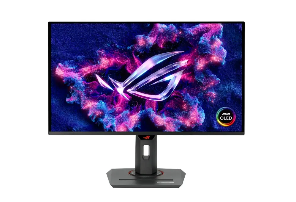 Monitor, Asus ROG Strix OLED XG27ACDNG gaming monitor, 27", panou 1440p QD-OLED, 360 Hz, 0.03 ms, heatsink personalizat, OLED Anti-flicker, ASUS OLED - image 1